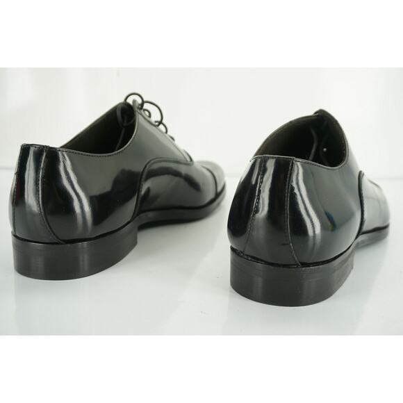 To Boot New York Wyatt Cap Toe Black Leather Shoes Size 11.5 Men\'s Adan Derrick main image 12